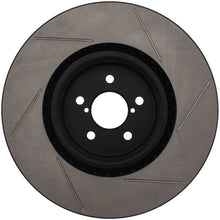 Load image into Gallery viewer, StopTech Power Slot 04 STi Front Right SportStop Slotted Rotor
