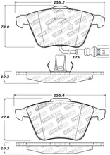 Load image into Gallery viewer, StopTech Performance 08-13 Audi TT Quattro / 12 VW Golf R Front Brake Pads
