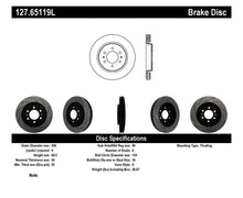 Load image into Gallery viewer, StopTech Slotted &amp; Drilled Sport Brake Rotor
