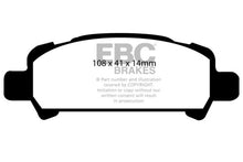 Load image into Gallery viewer, EBC 02-06 Subaru Baja 2.5 Redstuff Rear Brake Pads
