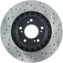 Load image into Gallery viewer, StopTech 00-09 S2000 Slotted &amp; Drilled Right Front Rotor
