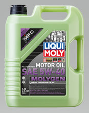 Load image into Gallery viewer, LIQUI MOLY 5L Molygen New Generation Motor Oil SAE 5W40
