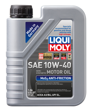 Load image into Gallery viewer, LIQUI MOLY 1L MoS2 Anti-Friction Motor Oil 10W40
