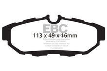 Load image into Gallery viewer, EBC 10-14 Ford Mustang 3.7 Redstuff Rear Brake Pads
