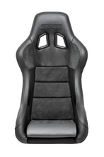 Load image into Gallery viewer, Sparco Seat QRT Performance Leather/Alcantara Black (Must Use Side Mount 600QRT)
