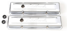 Load image into Gallery viewer, Edelbrock Valve Cover Signature Series Chevrolet 1959-1986 262-400 CI V8 Low Chrome
