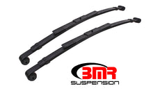 Load image into Gallery viewer, BMR 67-69 1st Gen F-Body Rear Lowering Leaf Springs (2in Drop) - Black
