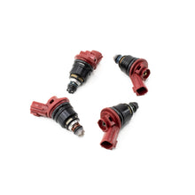 Load image into Gallery viewer, DeatschWerks Nissan G20 / SR20 / 240sx SR/KA 270cc Side Feed Injectors
