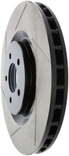 Load image into Gallery viewer, StopTech Power Slot 07-10 Ford Mustang Shelby Front Right Slotted Rotor
