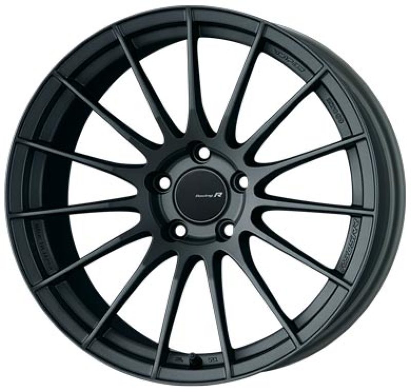 Enkei RS05-RR 18x9.5 22mm ET 5x114.3 75 Bore Matte Gunmetal Wheel Evo 8/9 350z (MOQ 40)