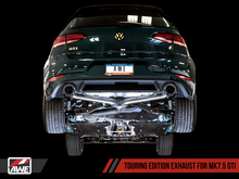 Load image into Gallery viewer, AWE Tuning Volkswagen GTI MK7.5 2.0T Touring Edition Exhaust w/Diamond Black Tips 102mm
