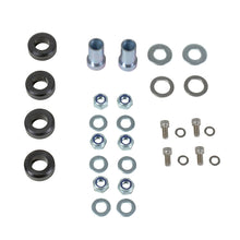 Load image into Gallery viewer, BBK 94-04 Mustang Caster Camber Plate Kit - Silver Anodized Finish
