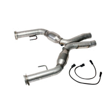 Load image into Gallery viewer, BBK 05-10 Mustang 4.6 Short Mid X Pipe With Catalytic Converters 2-3/4 For BBK Long Tube Headers
