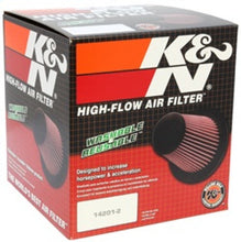 Load image into Gallery viewer, K&amp;N Universal Rubber Filter 6in FLange ID / 7.5in OD / 6in Height / Round Straight
