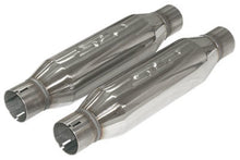 Load image into Gallery viewer, SLP Exhaust LoudMouth 2.5in Inlet / Outlet Bullet-Type Resonator
