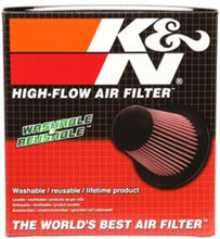 Load image into Gallery viewer, K&amp;N Universal Air Filter - Round Straight 4in Flange ID x 7in OD x 6in Height
