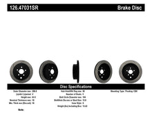 Load image into Gallery viewer, StopTech Power Slot 13 Scion FR-S / 13 Subaru BRZ Rear Right Slotted Rotor
