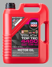 Load image into Gallery viewer, LIQUI MOLY 5L Top Tec Truck 4450 Motor Oil SAE 15W40
