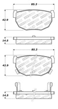 Load image into Gallery viewer, StopTech Street Touring 89-98 240SX Rear Brake Pads
