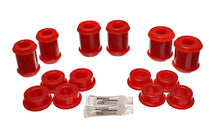 Load image into Gallery viewer, Energy Suspension 04-09 Cadillac XLR/XLR-V / 97-12 Corvette Red Rear End C/A Bushing Set
