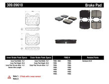 Load image into Gallery viewer, StopTech Performance ST-22 2-Piston Rear Caliper Brake Pads
