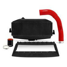 Load image into Gallery viewer, Mishimoto 22+ WRX TMIC Kit Black Core Red Pipes
