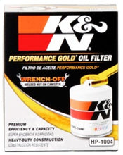 Load image into Gallery viewer, K&amp;N Universal Performance Gold Oil Filter
