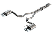 Load image into Gallery viewer, Borla 2020 Ford GT500 5.2L AT 3in ATAK CatBack Exhaust w/ Chrome Tips
