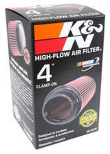 Load image into Gallery viewer, K&amp;N Universal Rubber Filter 4inch FLG / 6inch OD-B / 4-5/8inch OD-T / 9inch H
