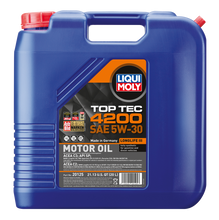 Load image into Gallery viewer, LIQUI MOLY 20L Top Tec 4200 New Generation Motor Oil SAE 5W30
