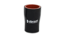 Load image into Gallery viewer, Vibrant 4 Ply Reducer Coupling 1.25in x 1.50in x 3in Long (BLACK)
