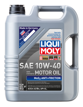 Load image into Gallery viewer, LIQUI MOLY 5L MoS2 Anti-Friction Motor Oil 10W40
