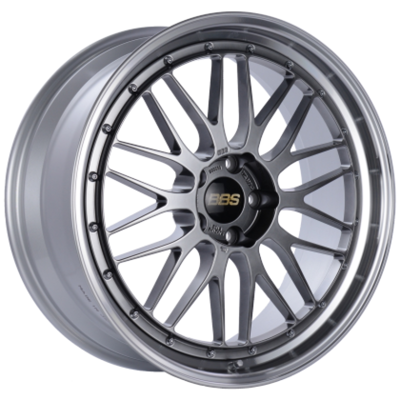 BBS LM 19x9 5x120 ET27 Diamond Black Center / Diamond Cut Lip Wheel -82mm PFS/Clip Required