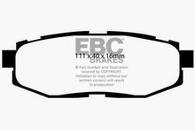 Load image into Gallery viewer, EBC 10-14 Subaru Legacy 2.5 GT Bluestuff Rear Brake Pads
