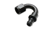Load image into Gallery viewer, Vibrant -8AN Push-On 150 Deg Hose End Fitting - Aluminum
