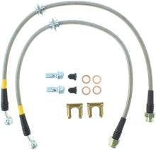 Load image into Gallery viewer, StopTech 02-07 WRX Stainless Steel Rear Brake Lines
