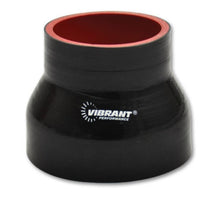 Load image into Gallery viewer, Vibrant 4 Ply Reducer Coupler 3in ID x 2.5in ID x 4.5n Long - Black
