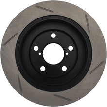 Load image into Gallery viewer, StopTech Power Slot 02-05 WRX Rear Left Sportstop Slotted Rotor
