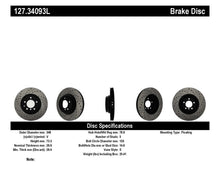 Load image into Gallery viewer, StopTech 07-09 BMW 335 (E90/E92/E93) Slotted &amp; Drilled Left Front Rotor
