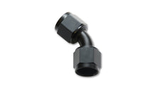 Load image into Gallery viewer, Vibrant -4AN X -4AN Female Flare Swivel 45 Deg Fitting ( AN To AN ) -Anodized Black Only
