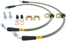 Load image into Gallery viewer, StopTech 08-09 WRX Stainless Steel Rear Brake Lines
