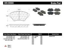 Load image into Gallery viewer, StopTech Performance 01-05 Miata w/ Sport Suspension Front Brake Pads D890
