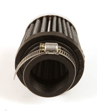 Load image into Gallery viewer, K&amp;N Universal Chrome Filter 1 3/8 inch FLG / 2 1/2 inch Base / 2 inch Top / 2 1/4 inch Height
