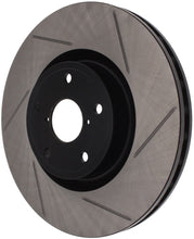 Load image into Gallery viewer, StopTech Power Slot 05-08 STi Front Left Slotted Rotor
