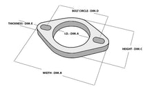 Load image into Gallery viewer, Vibrant 2-Bolt T304 SS Exhaust Flanges (3in I.D.) - 5 Flange Bulk Pack
