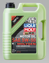 Load image into Gallery viewer, LIQUI MOLY 5L Molygen New Generation Motor Oil SAE 5W50
