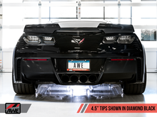 Load image into Gallery viewer, AWE Tuning 14-19 Chevy Corvette C7 Z06/ZR1 Touring Edition Axle-Back Exhaust w/Black Tips
