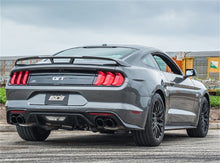 Load image into Gallery viewer, Borla 2018 Ford Mustang GT 5.0L AT/MT 3in ATAK Catback Exhaust Black Chrome Tips w/ Valves
