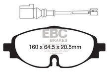 Load image into Gallery viewer, EBC 14+ Audi A3 1.8 Turbo Greenstuff Front Brake Pads
