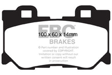 Load image into Gallery viewer, EBC 08-15 Infiniti G37 3.7 Bluestuff Rear Brake Pads
